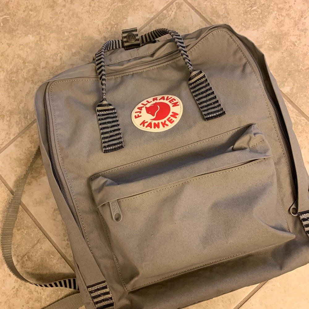 Fjallraven Kanken Fog Striped Backpack